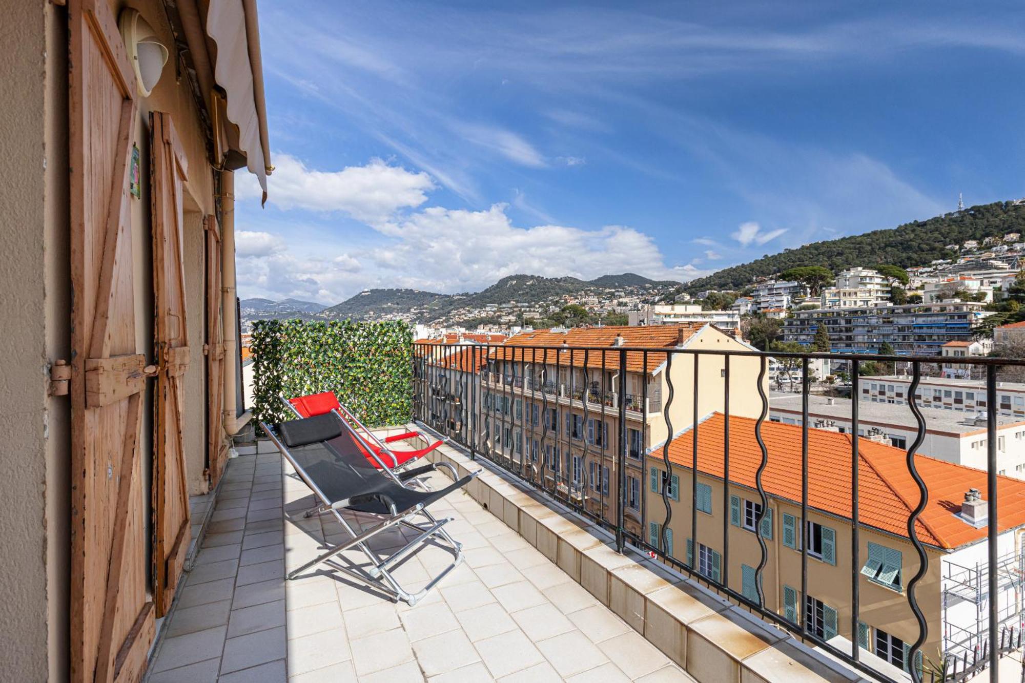 니스 Extraordinary View On Port And Castle Hill - 1 Bdr & Parking 아파트 외부 사진